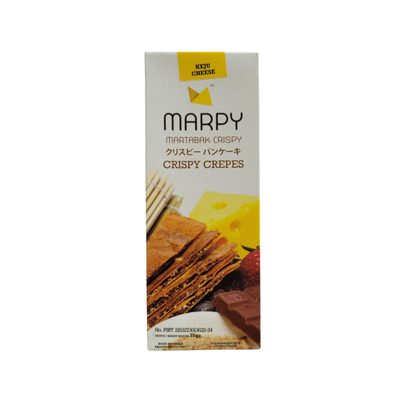 Marpy Crispy Crepes  Cookies Cheese 75 g (Martabak Crispy)