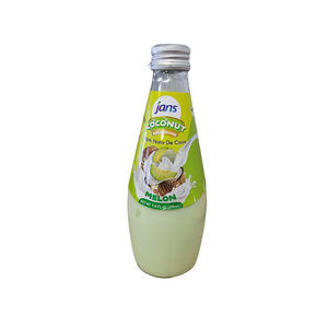 Jans Coconut Milk Drink with Nata De Coco Melon 9.8 Oz
