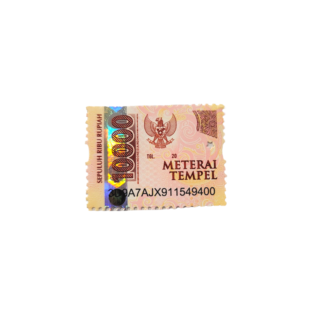Meterai Tempel Indonesia Rp 10000 – Aneka Market