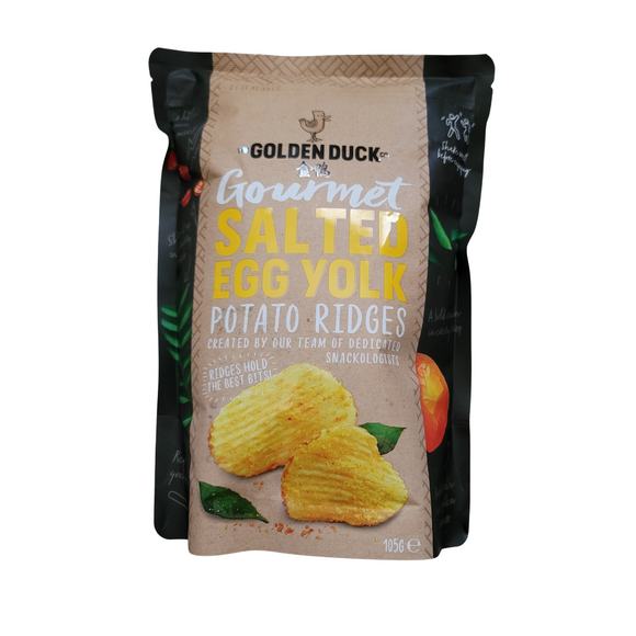 Golden Duck Salted Egg Yolk Potato Ridges 105 g