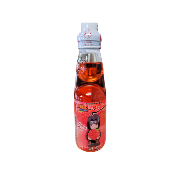 Naruto Ramune Soda Raspberry Flavor 200 ml