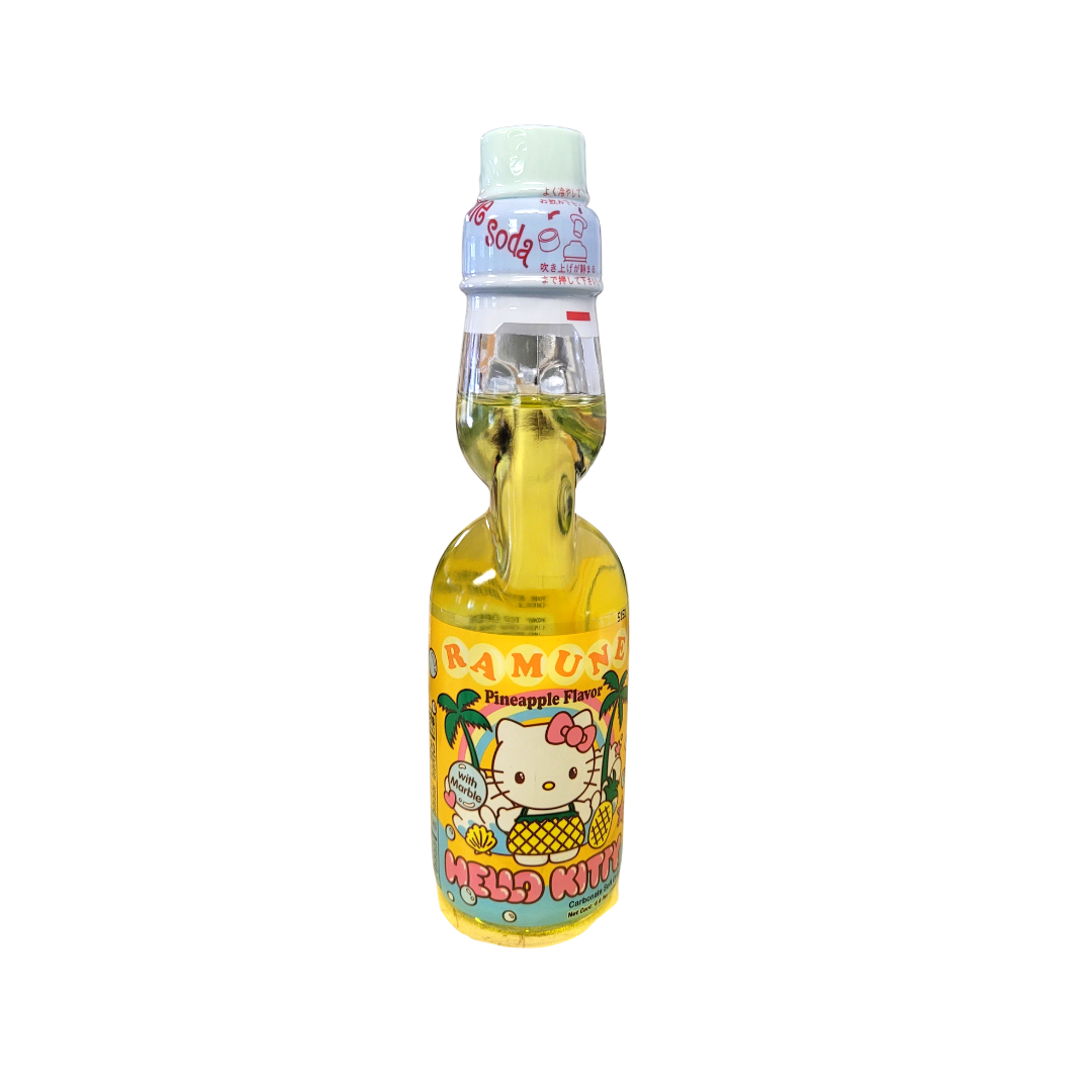 Hello Kitty Ramune Soda Pineapple Flavor 200 ml – Aneka Market