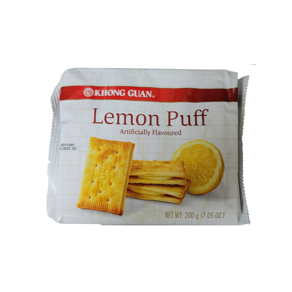 Khong Guan Lemon Puff Sandwich 200 g