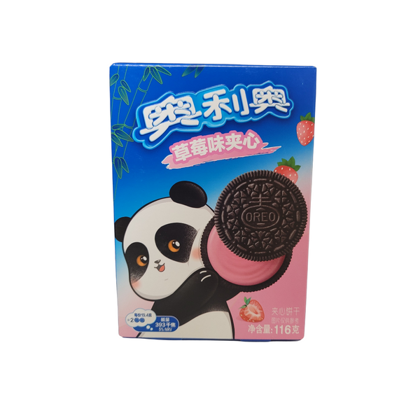 Oreo Panda Strawberry Cream Cookies 4.09 Oz – Aneka Market