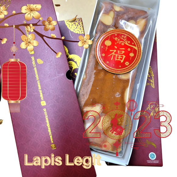 Holland Bakery Lapis Legit Original 700 gram (berat total)