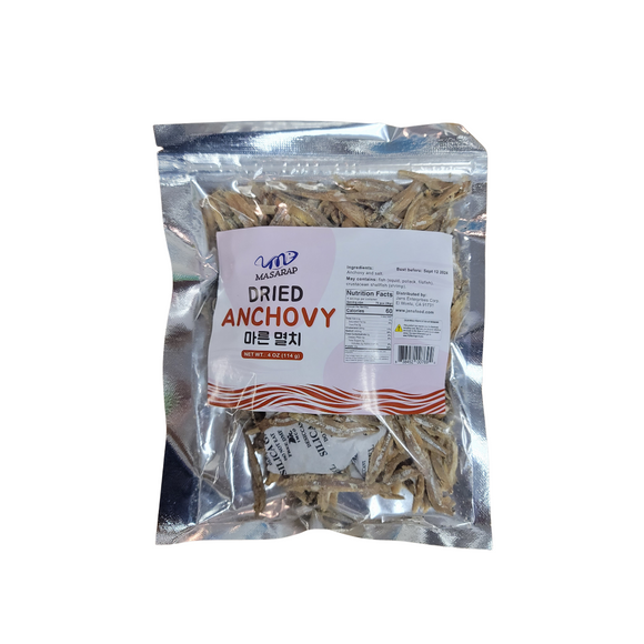 Masarap Dried Anchovy (Teri) 4 oz