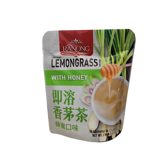 Ranong Instant Lemongrass Drink with Honey  (10 x 10g)