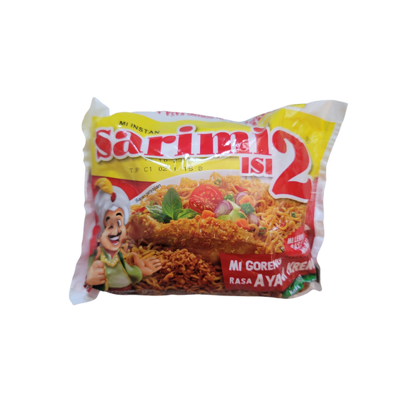 Sarimi Isi 2 Mie Goreng Rasa Ayam Kremes 125 g