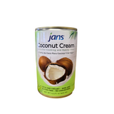 Jans Coconut Cream 25% Fat 13.50 Oz (400 ml)