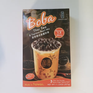 Emperor Boba Thai Tea and Tapioca Pearl Mix 11.53 oz