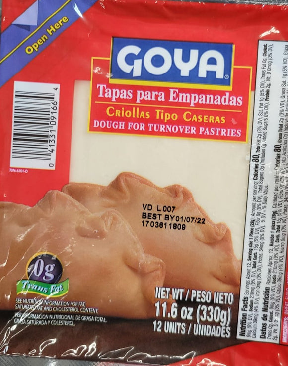 Goya Empanada Dough