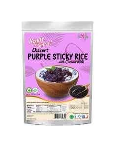 Family Food Purple Sticky Rice 200 g (Ready to Eat Dessert)