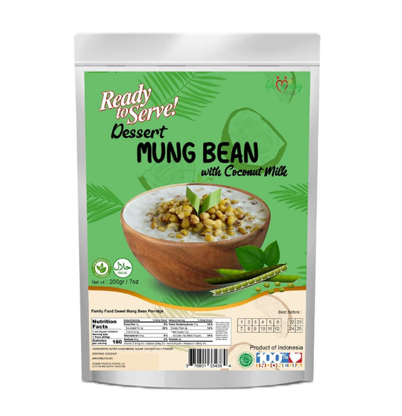 Family Food Mung Bean 200 g (Ready to Eat Dessert)