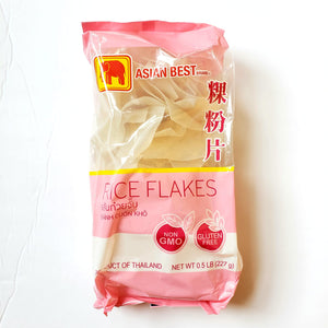 Asian Best Rice Flakes Square Noodle 0.5 lbs (227 g)