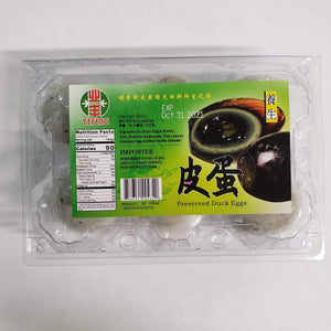 Yefeng Preserved Duck Eggs 6 Pcs