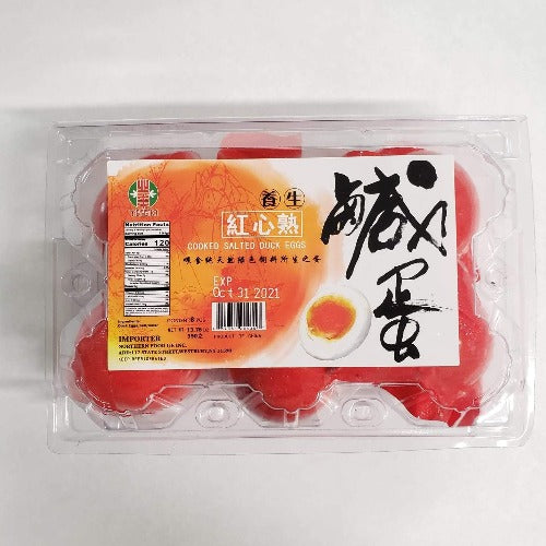 Yefeng Cooked Salted Duck Eggs 6 pcs