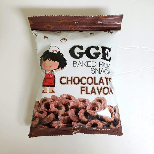 GGE Baked Rice Snack Chocolate 1.58 Oz (45g)