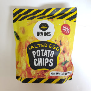 Irvins Salted Egg Potato Chips 3.7 Oz (105g)