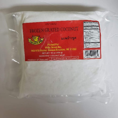 # The Duck Frozen Grated Coconut 16 Oz